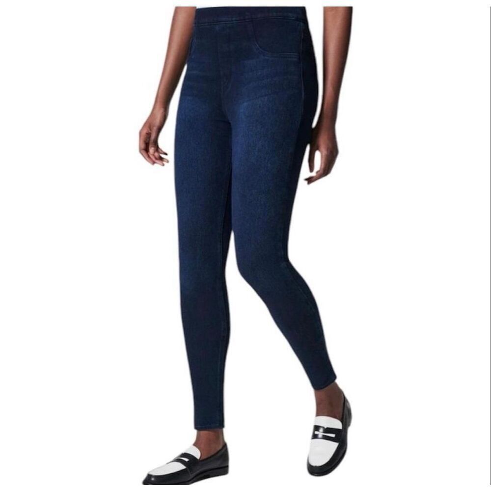 Spanx Jean-ish ankle leggings in twilight rinse size Sp NWT